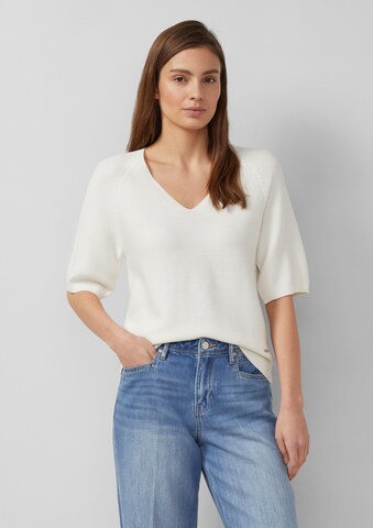 s.Oliver Trui in Beige: voorkant