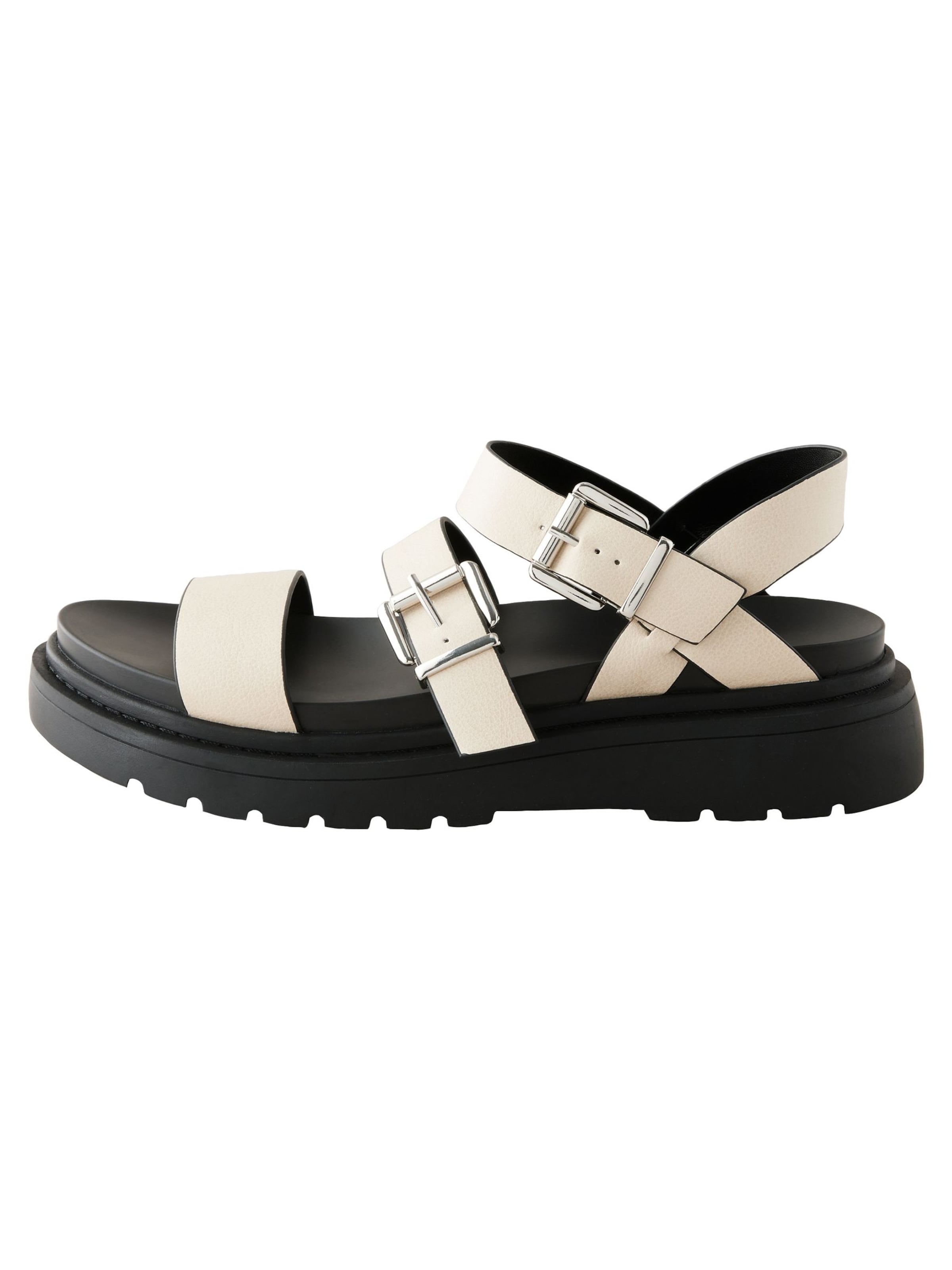 balta Next Sandalai: priekis