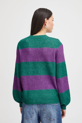 ICHI Sweater 'Eden' in Green