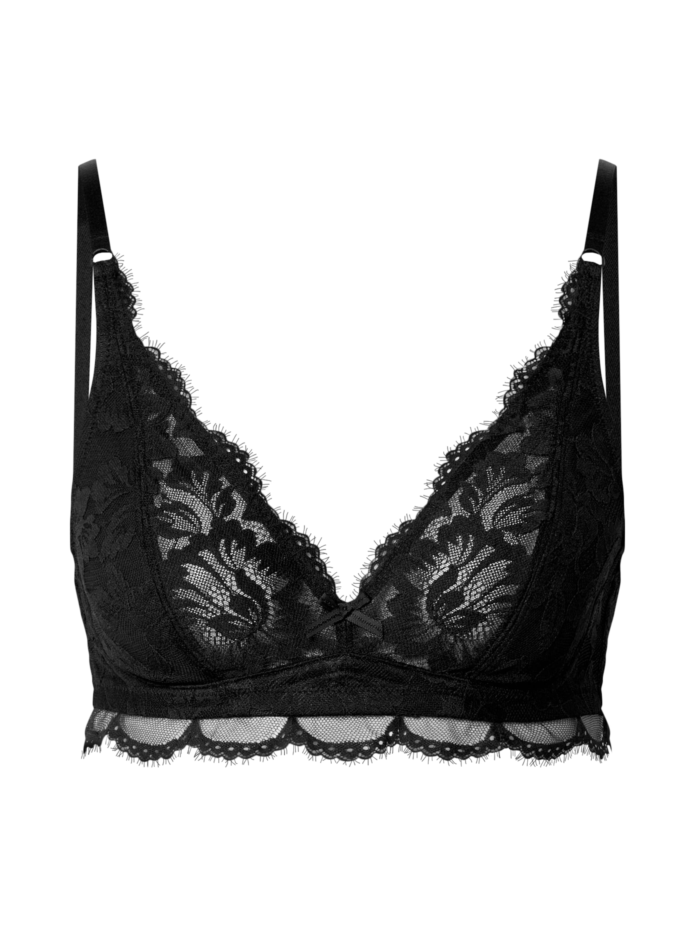 Soutien-gorge Mey en noir : devant