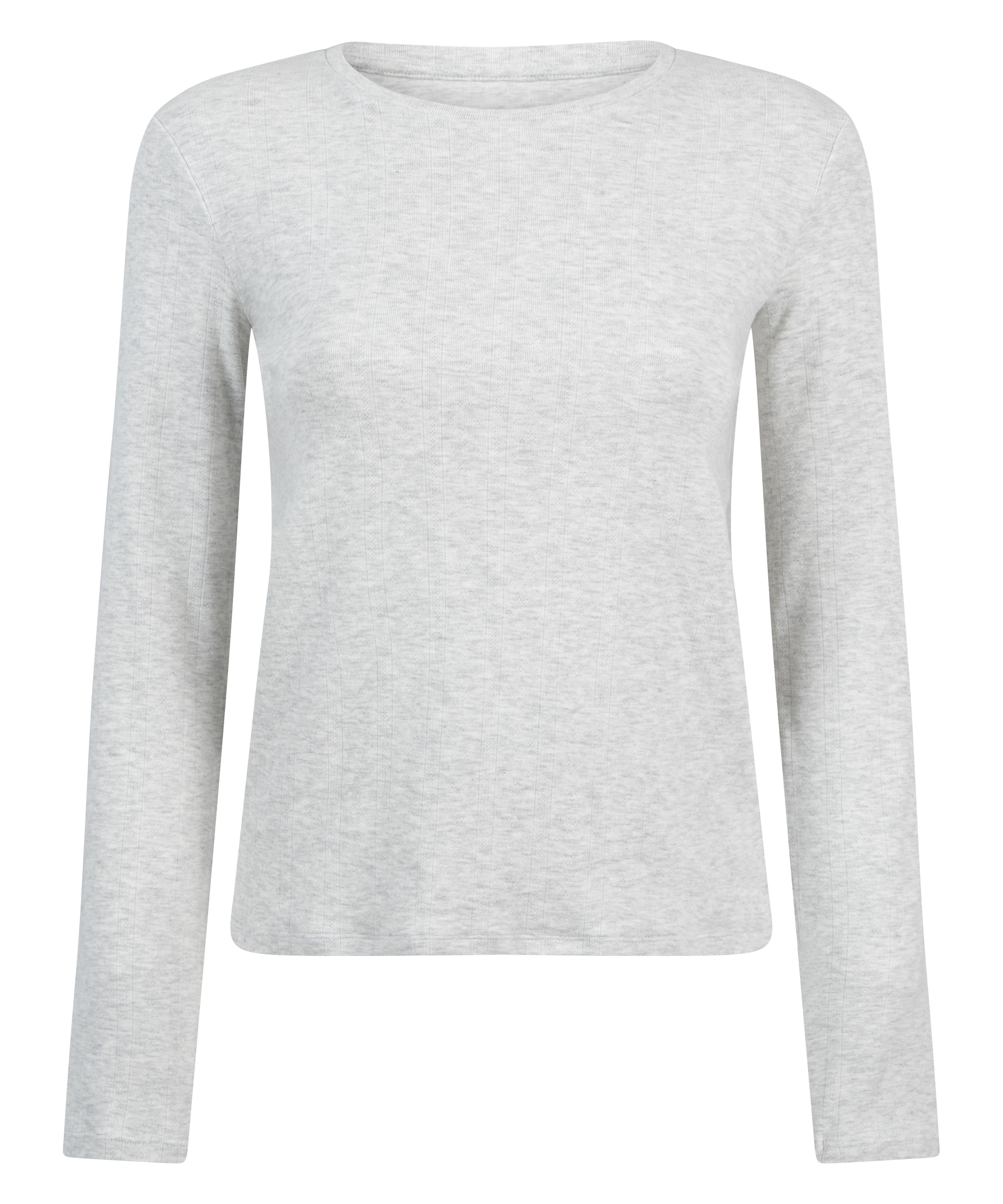 Hunkemöller Slaapshirt in Grijs: voorkant