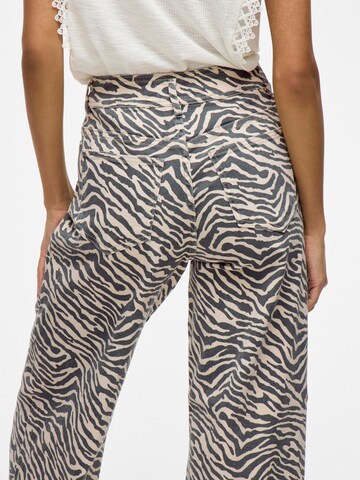 VILA Loosefit Jeans i grå