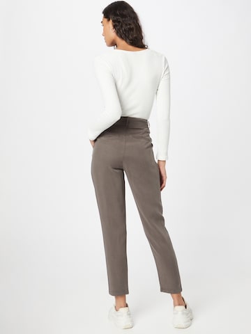 VERO MODA Tapered Pleat-Front Pants 'MIA' in Green