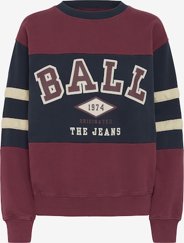 Ball Sweatshirt 'Tomasso' i brun: forside