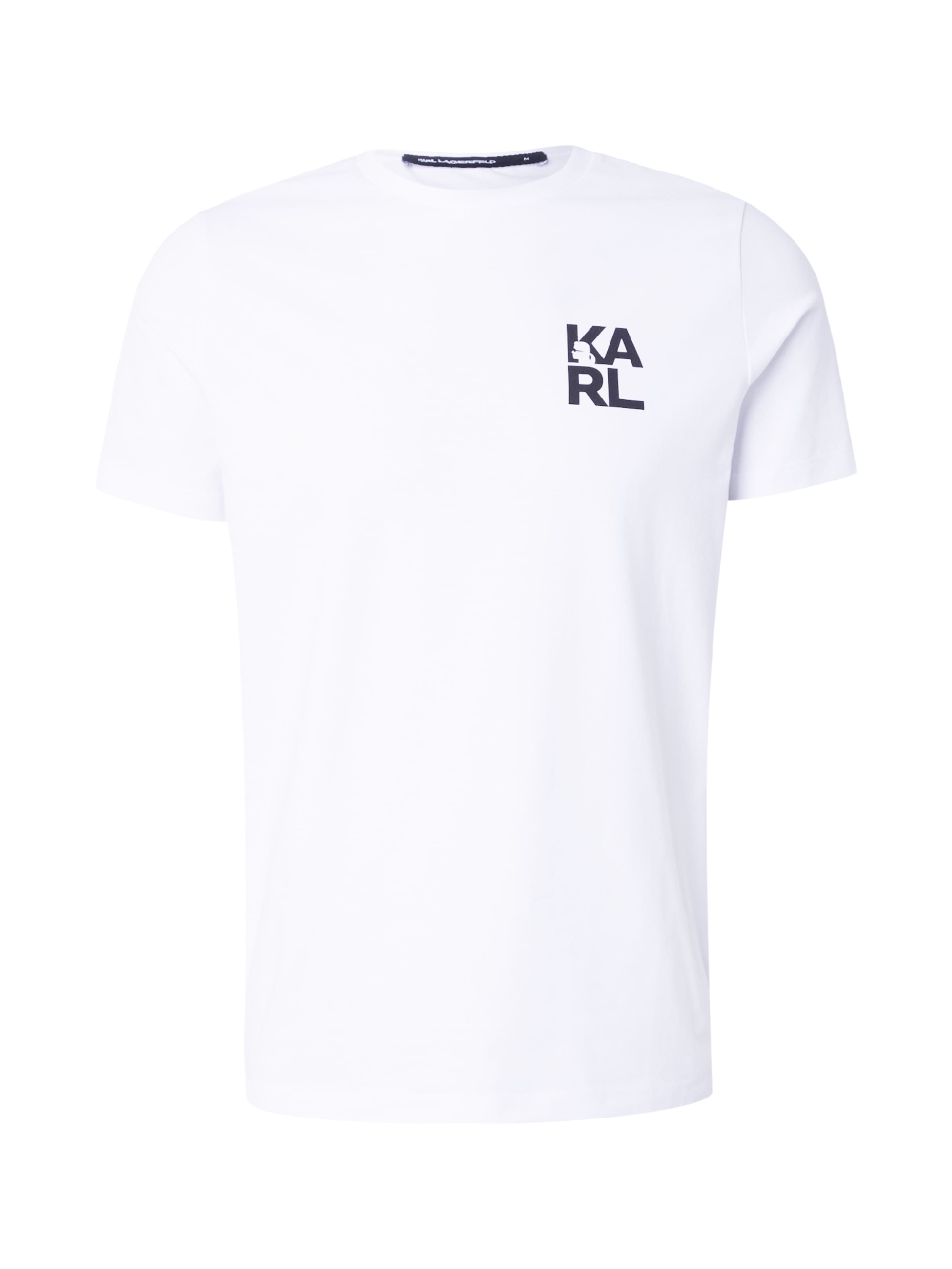 T-Shirt Karl Lagerfeld en blanc : devant