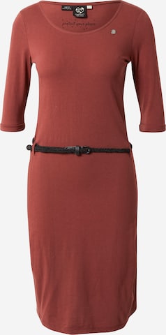 Ragwear فستان 'TAMILA' بلون أحمر: الأمام