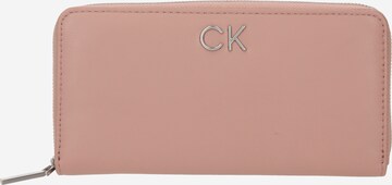 Calvin Klein Portemonnee in Lila: voorkant