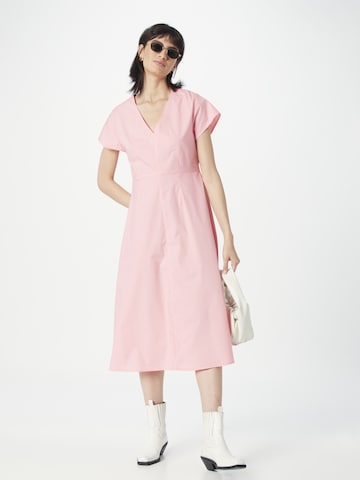 UNITED COLORS OF BENETTON Платье в Ярко-розовый