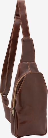 Viola Castellani Crossbody bag in Brown: front