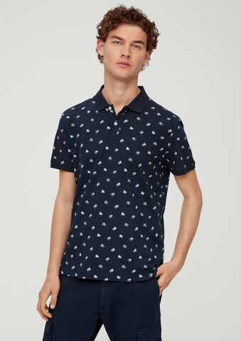 s.Oliver Shirt in Blauw: voorkant