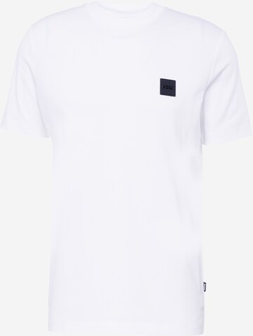 T-Shirt 'Tiburt' BOSS en blanc : devant