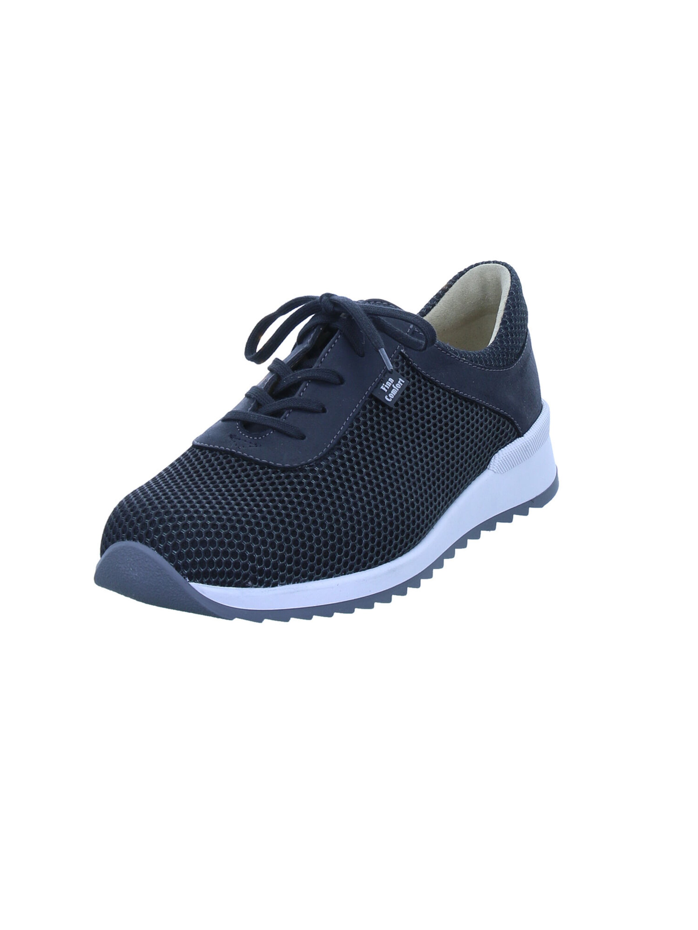 Finn Comfort Schnürschuh 'CERRITOS' in Grau: Vorderseite