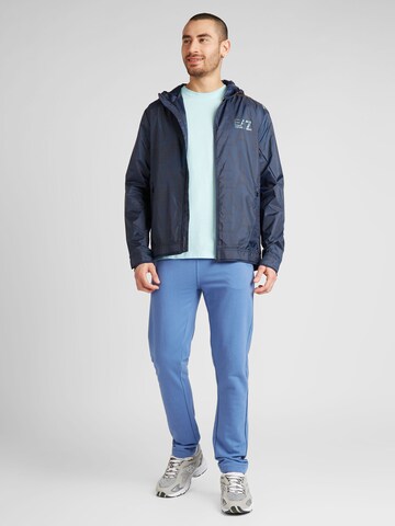 EA7 Emporio Armani Athletic Jacket in Blue