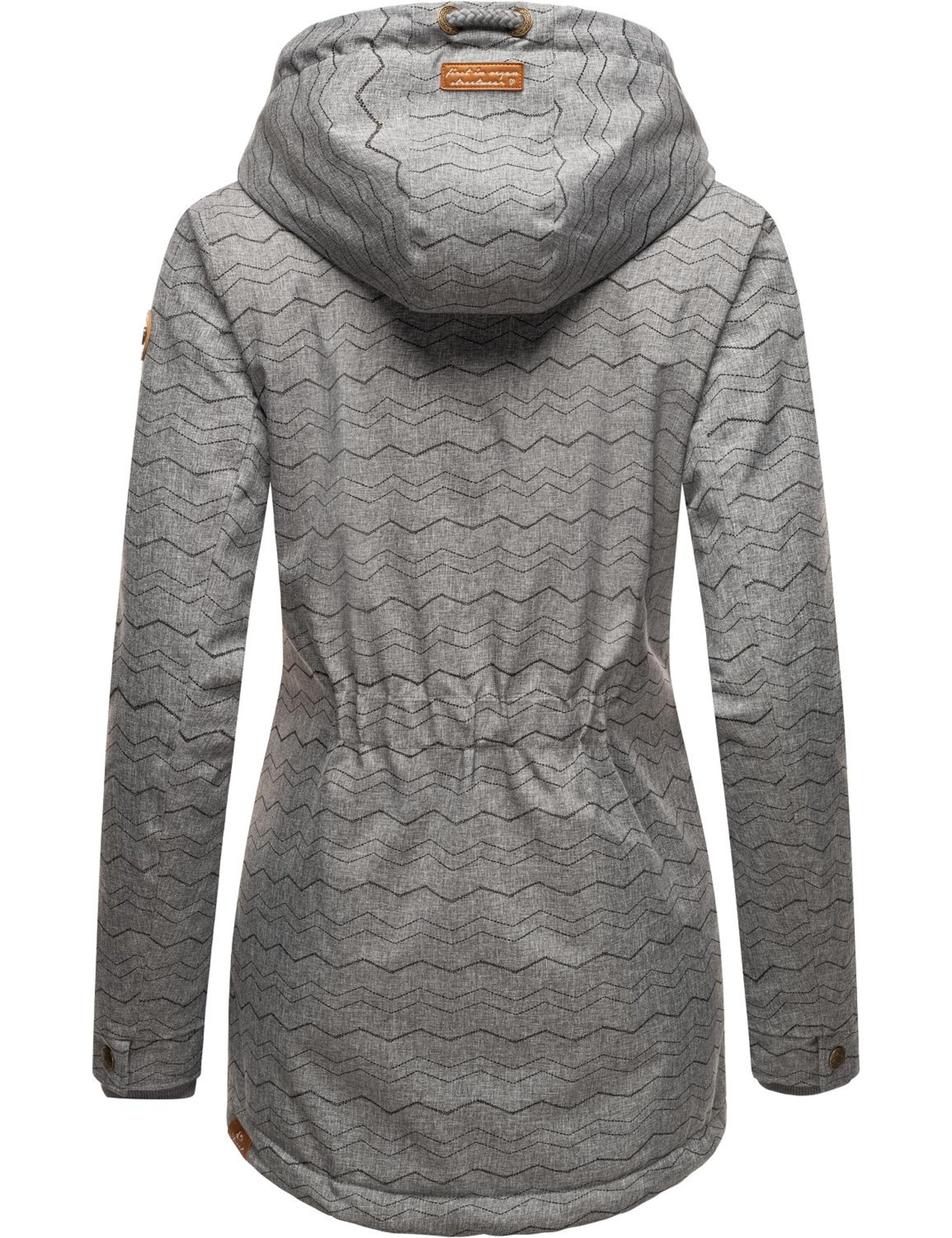 Ragwear Winterjas 'Zuzka' in Grijs