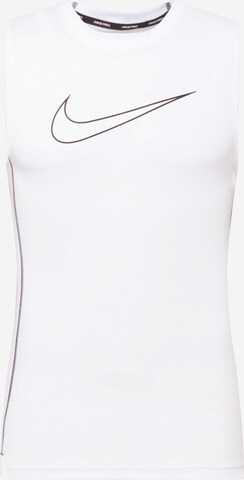 NIKE Functioneel shirt in Wit: voorkant