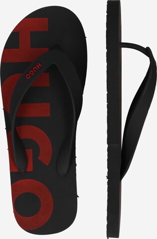 Flip-flops 'Arvel' de la HUGO Red pe negru