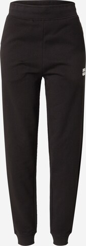 HUGO Tapered Broek 'Nelfinia' in Zwart: voorkant