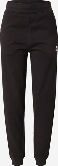 Pantaloni 'Nelfinia' HUGO pe negru / alb, Vizualizare produs
