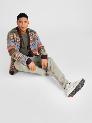 Les Deux Knit cardigan 'Hordur' in Mixed colours