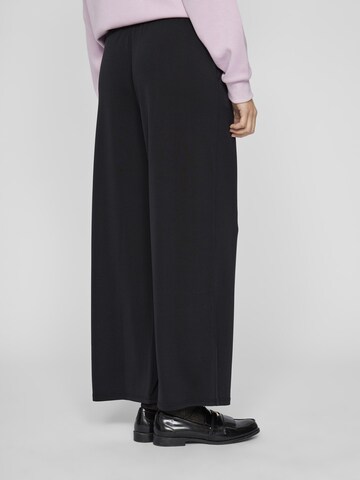 VILA Wide Leg Bukser i sort