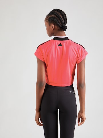 T-shirt fonctionnel 'TIRO Q2' ADIDAS SPORTSWEAR en rose