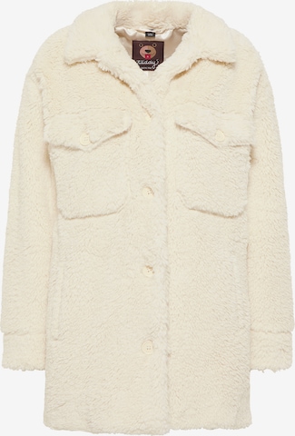 taddy Winter Coat in White: front