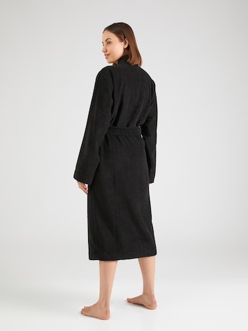 HUGO Long Bathrobe in Black