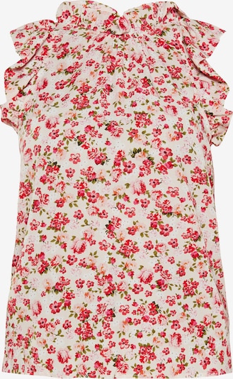 Bluză 'Spring Summer' FELIPA pe bej deschis / verde / roșu / alb, Vizualizare produs