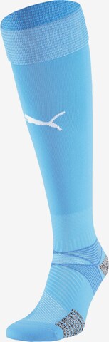 PUMA Soccer Socks in Blue: front