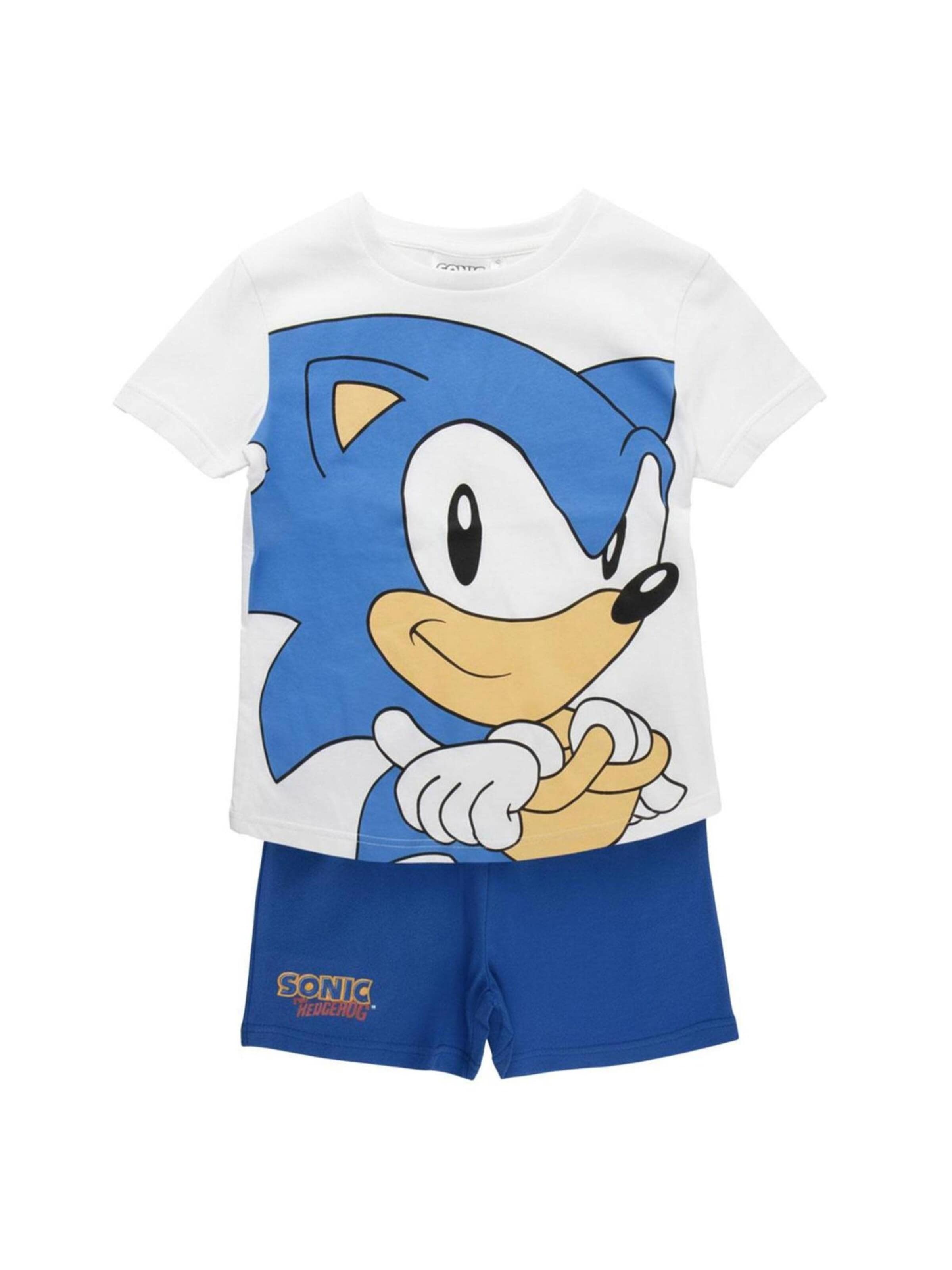 Pyjama 'Sonic' DISNEY en blanc : devant