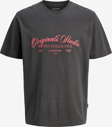 T-Shirt Jack & Jones Plus en noir : devant