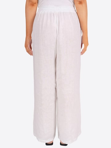 Wide Leg Pantalon 'Perla' Seasons of April en blanc