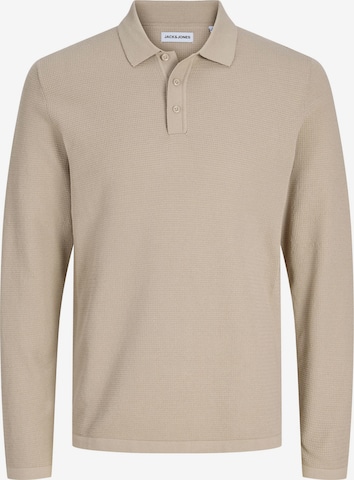 Pullover 'JJEAUSTIN' di JACK & JONES in beige: frontale