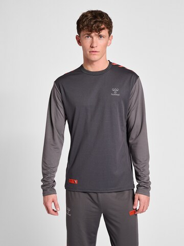 Hummel Funktionsshirt in Grau: Vorderseite