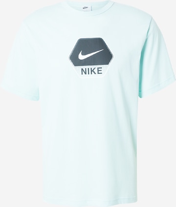 Nike Sportswear Póló - zöld: elől