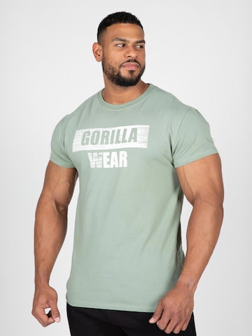 T-Shirt fonctionnel 'Murray' Gorilla Wear en vert : devant