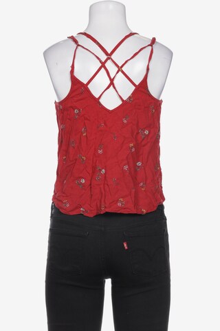 HOLLISTER Bluse XS in Rot