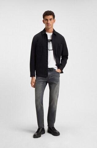 BOSS Orange Regular Jeans in Schwarz