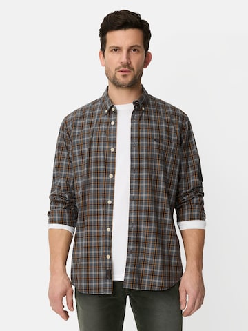 CAMEL ACTIVE Средняя посадка Рубашка в Серый: спереди