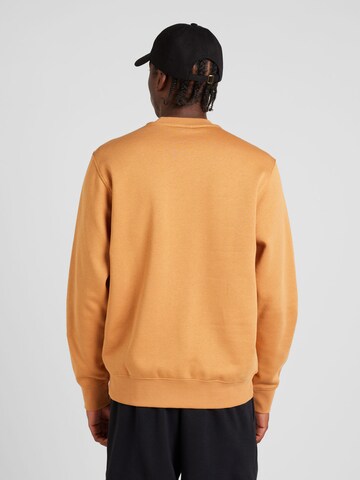 Nike Sportswear Regular fit Sweatshirt 'CLUB Fleece' in Orange