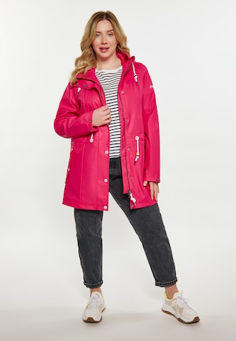 Schmuddelwedda Between-seasons coat in Pink