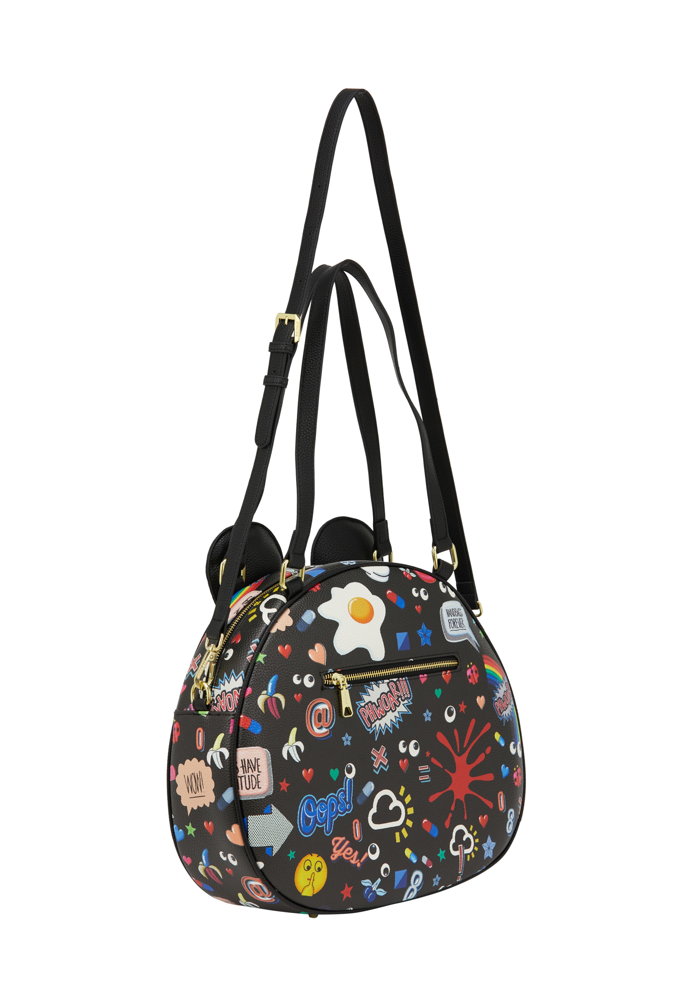 Sac bandoulière 'Pop Eyetheme' MYMO en noir