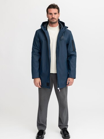Bombers Tussenparka 'GREENVILLE MEN' in Blauw