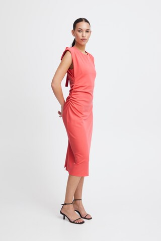 ICHI Dress 'KATINE' in Orange