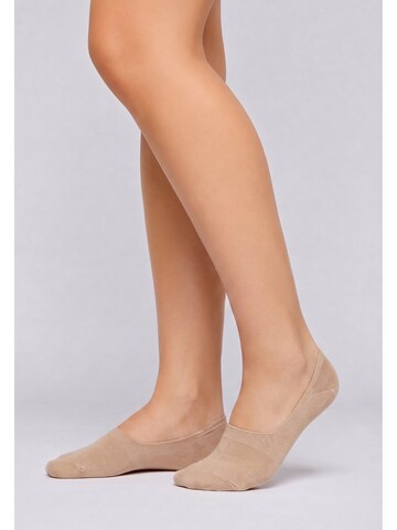 Calza velata di Betty Barclay in beige: frontale