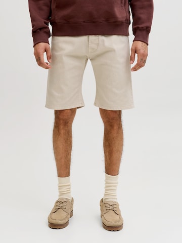 JACK & JONES regular Τζιν 'JJIRICK JJORIGINAL' σε μπεζ: μπροστά