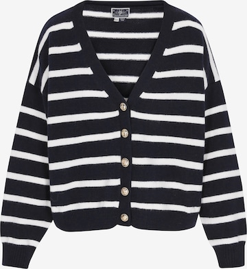 mėlyna DreiMaster Maritim Kardiganas 'Classic Look': priekis