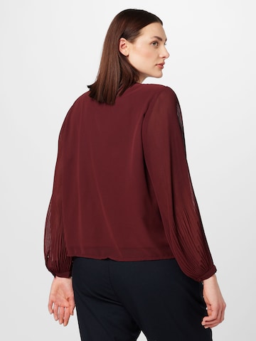 ABOUT YOU Curvy Blouse 'Luzia' in Red