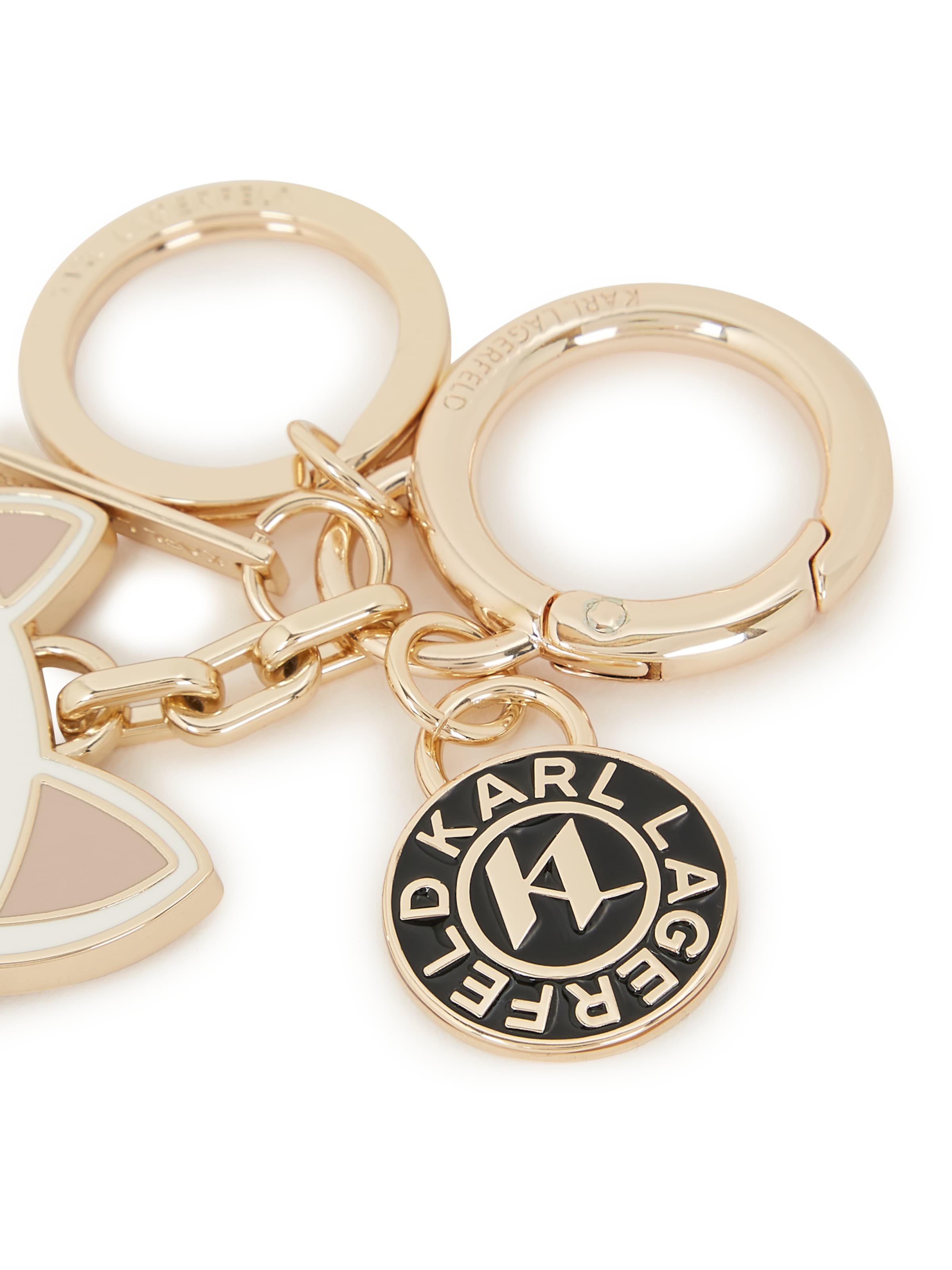 Karl Lagerfeld Nøglering 'IKON CHOUPETTE' i guld