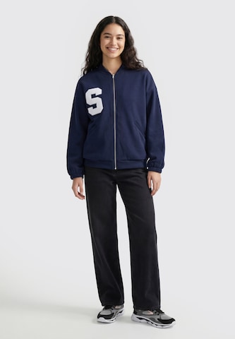 Veste de survêtement 'Varsity' MYMO en bleu